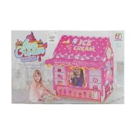 Дитячий ігровий намет MR 0368 Будиночок Кафе-морозиво в коробці. Світлові ефекти**