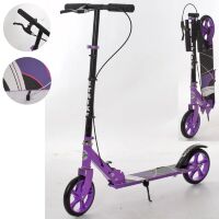 Самокат дитячий складаний iTrike JR 3-003-1-B MAXI 8 кольорів принт