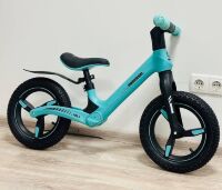 Дитячий двоколісний біговел-велобіг Maraton M15 надувні колеса 12 дюймів чорний