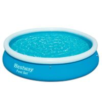 Надувний сімейний круглий басейн BESTWAY 57456 розмір 305-66 см