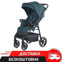 Прогулянкова дитяча коляска El Camino FIJI ME 1113 Lagoon Blue з регульованою ручкою синя