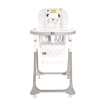 Стільчик для годування дитячий Lorelli (Bertoni) Felicita Grey Bear Сірий "Мішутка"