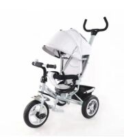 Дитячий Велосипед Коляска триколісний з Батьківською ручкою Tilly Trike T-361 Сірий