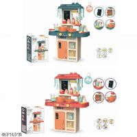 Дитячий ігровий набір Кухня LIMO TOY 889-169/170 з посудом / тече вода / є світлові та звукові ефекти