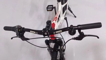 Гірський спортивний Магнезієвий велосипед Dyna M-1 колеса 20 дюймів / 7 швидкостей / Shimano / білий