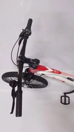 Гірський спортивний Магнезієвий велосипед Dyna M-1 колеса 20 дюймів / 7 швидкостей / Shimano / білий