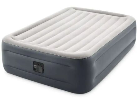 Надувна двоспальне ліжко Intex 64126 з вбудованим електронасосом **