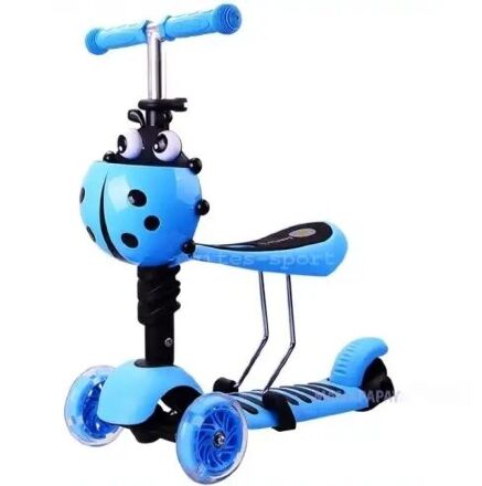 Дитяче м'яке крісло-диван-трансформер 3в1 для дівчинки плюшеве персикове