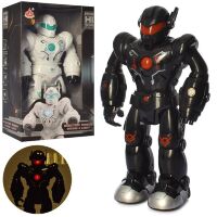 Інтерактивний Робот 27122 на батарейках. Ходить. Є світлові та звукові ефекти / 2 кольори