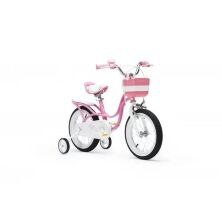 Дитячий двоколісний велосипед Royal Baby Little Swan Steel RB12-18 колеса 12 дюймів / рожевий для дівчинки