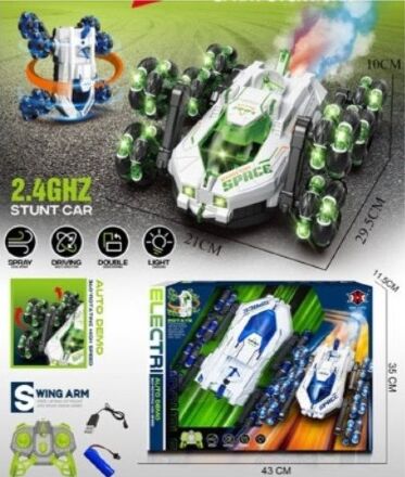 Трюкова машинка 333-01 на акумуляторі коліщатка, що світяться.