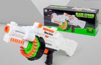 Дитячий іграшковий автомат 7019 довжина 52 см, м'які кулі + присоски Дитячий іграшковий автомат 7019 довжина 52 см, м'які кулі + присоски