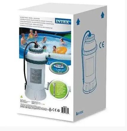 Проточний нагрівач води для басейну до 17000л Intex 28684 електричний