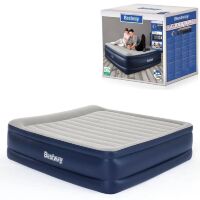 Велюрова надувна ліжко матрац Bestway 67692 з вбудованим електронасосом**