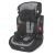 Автокрісло дитяче EL CAMINO JUNIOR ME 1008 Royal Gray група 1+2+3 з бустером чорно-сіре**