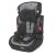 Автокрісло дитяче EL CAMINO JUNIOR ME 1008 Royal Gray група 1+2+3 з бустером чорно-сіре**