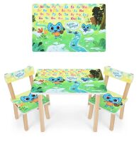 Дитячий стіл з двома стільчиками Bambi 501-126 (UA) Котики**
