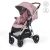 Прогулянкова алюмінієва коляска EL CAMINO GALLANT v.2 ME 1071-1 Mauve Rose на Єва колесах/рожева для дівчинки