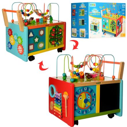 Дерев'яний розвиваючий центр Bambi MD 2001 Візок