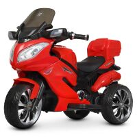 Дитячий електромобіль мотоцикл трицикл Bambi M 4204EBLR-3 Suzuki червоний **