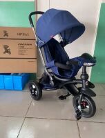 Велосипед коляска дитячий триколісний Azimut Crosser T-350 Eco Air New сірий Велосипед коляска дитячий триколісний Azimut Crosser T-350 Eco Air New сірий