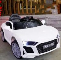 Дитячий одномісний електромобіль Легкова машина Спорткар Audi T-7662 на EVA колесах синій