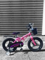 Дитячий велосипед магнієвий для дівчинки MARS NEW на дисках 18 дюймів рожевий