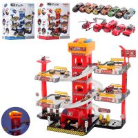 Дитячий ігровий набір Триповерховий Гараж, Паркінг Парковка 69920А Автопаркінг з машинками / 2 види