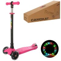 Самокат складаний дитячий iTrike JR 3-073-P MAXI рожевий