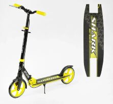 Самокат двоколісний "Best Scooter" S - 56929 "SHARK", з ручним гальмом, затискач керма