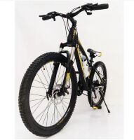 Підлітковий велосипед колеса 24 дюймів S300 Blast-New Чорно-Жовтий