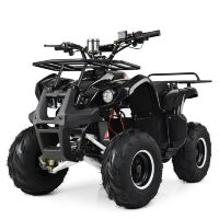 Дитячий електро квадроцикл електромобіль для підлітків PROFI HB-EATV1000D-2(MP3) з ручним гальмом чорний**