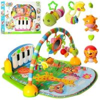 Розвиваючий килимок для немовляти PA318 дуга підвіски піаніно музика світло