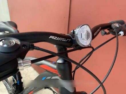 Спортивний дорослий велосипед Azimut NEVADA (Азимут НЕВАДА) 26 дюймів рама 15,5 чорно-сірий