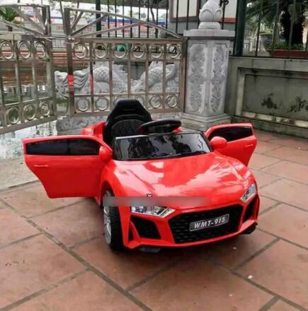 Дитячий одномісний електромобіль Легкова машина Спорткар Audi T-7662 на EVA колесах червоний