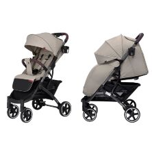 Прогулянковий дитячий візок CARRELLO Astra CRL-5505/1 Snow Beige з дощовиком і підсклянником /КОЛЯСКА бежева