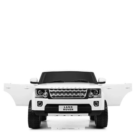 Дитячий двомісний електромобіль Land Rover M 4063EBLR-1 білий
