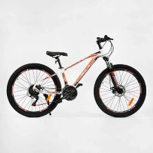 Спортивний гірський алюмінієвий велосипед 26д CORSO «BLADE» BL-26880 Shimano 21 швидкість/Жовтогарячий