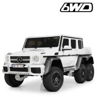 Дитячий електромобіль Mercedes Benz AMG 6WD M 4211EBLR-1 білий