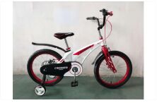 Велосипед двоколісний полегшений Crosser Magnesium Bike Space 16 дюймів білий