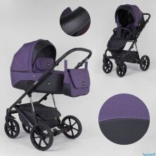 Дитяча універсальна коляска Expander MODO M-71206 колір Plum водовідштовхувальна тканина + еко-шкіра
