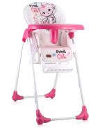 Стільчик для годування Lorelli (Bertoni) Oliver Cat Pink рожевий