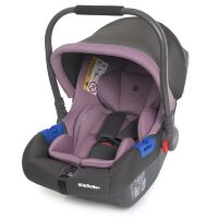 Автокрісло дитяче Бебикокон EL CAMINO NEWBORN+ ME 1043 Royal Violet група 0+/ матеріал ЛЬОН / сіро-фіолетове