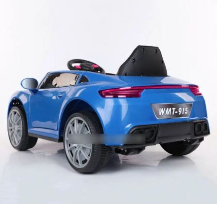 Дитячий одномісний електромобіль Легкова машина Спорткар Audi T-7662 на EVA колесах синій