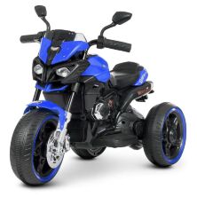 Дитячий електромобіль мотоцикл трицикл Bambi Racer М 4533-4 на акумуляторі з MP3 / синій**