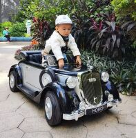 Дитячий електромобіль Машина Audi JE1005EBLR-2(24) КОРЧ ліцензійний з м'яким сидінням / чорний**