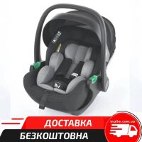 Дитяче автокрісло EL CAMINO ME 1110 i-FIX Jet Black Бебікокон-перенесення з регульованим підголівником