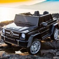 Дитячий Електромобіль-Джип Mercedes Maybach G650 Ліцензійний 4X4 Повний привід Чорний