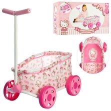 Дитяча лялькова коляска-візок Hello Kitty D77282