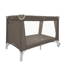 Дитячий ігровий Манеж CARRELLO Piccolo CRL-11503/1 Chocolate Brown з твердим дном / коричневий